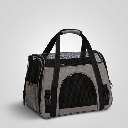 Pet Cat Carrier Bag, Portable Mesh Breathable Hand-Held Bag for Cats and Dogs, Universal Crossbody Shoulder Pet Bag for Outings