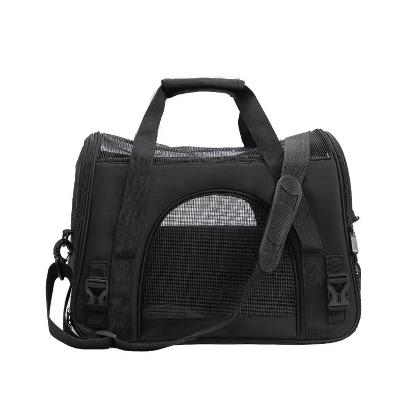Pet Cat Carrier Bag, Portable Mesh Breathable Hand-Held Bag for Cats and Dogs, Universal Crossbody Shoulder Pet Bag for Outings