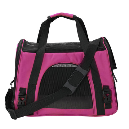 Pet Cat Carrier Bag, Portable Mesh Breathable Hand-Held Bag for Cats and Dogs, Universal Crossbody Shoulder Pet Bag for Outings