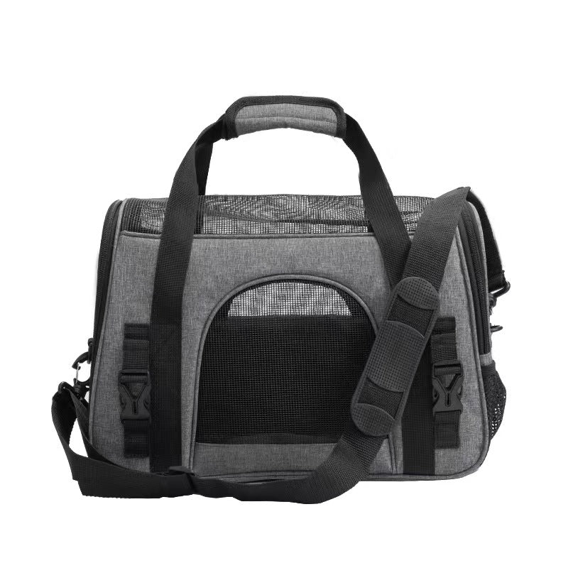 Pet Cat Carrier Bag, Portable Mesh Breathable Hand-Held Bag for Cats and Dogs, Universal Crossbody Shoulder Pet Bag for Outings
