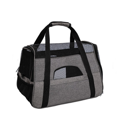 Pet Cat Carrier Bag, Portable Mesh Breathable Hand-Held Bag for Cats and Dogs, Universal Crossbody Shoulder Pet Bag for Outings